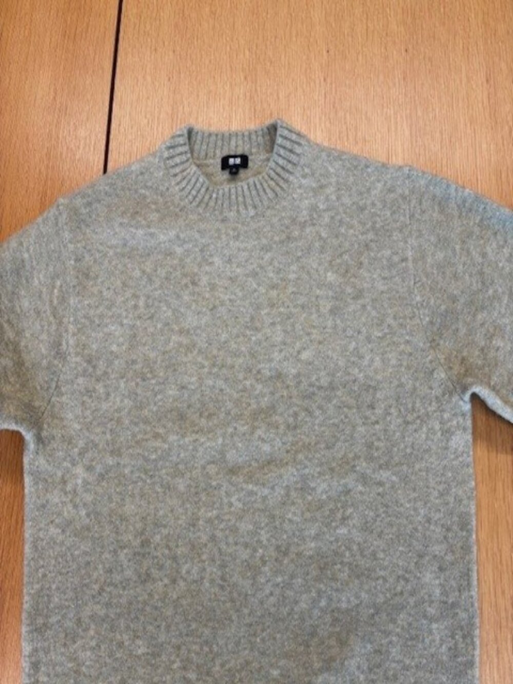 Uniqlo U Wool Blend Crewneck Sweater Men’s Medium Gray